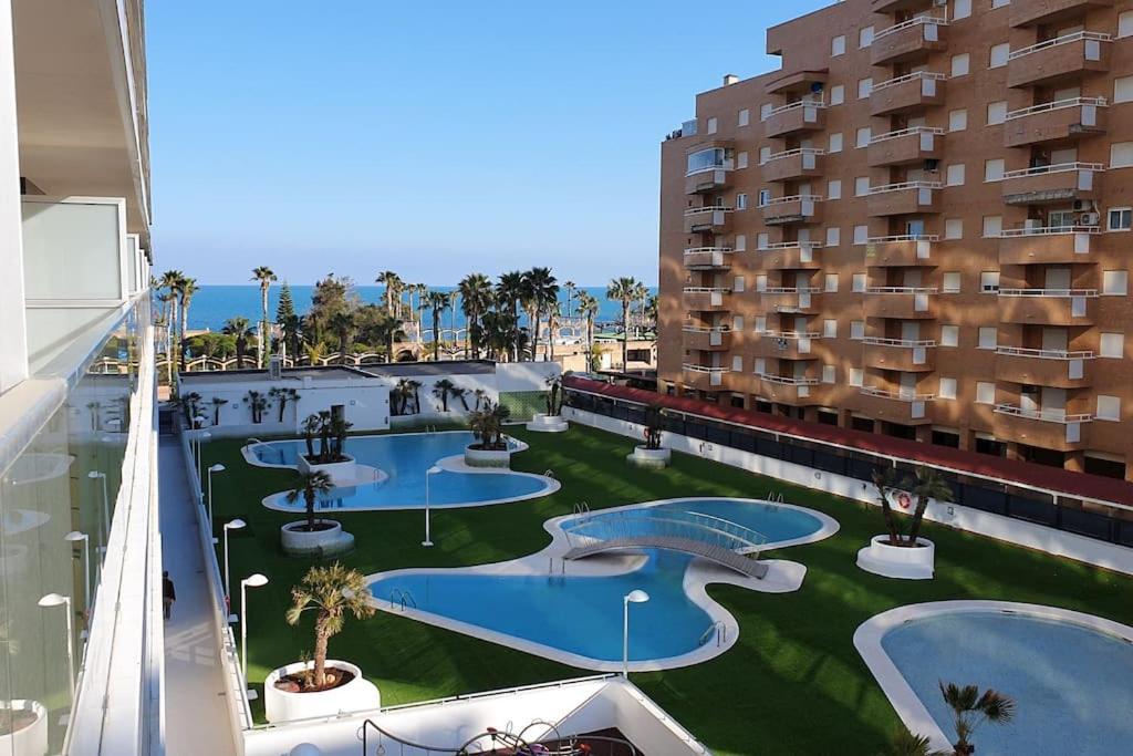 Apartamento En Primerisima Linia De Playa Appartement Oropesa del Mar Buitenkant foto