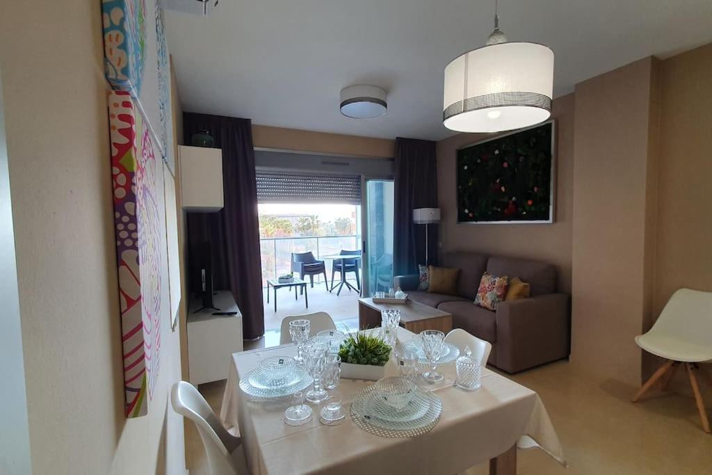 Apartamento En Primerisima Linia De Playa Appartement Oropesa del Mar Buitenkant foto