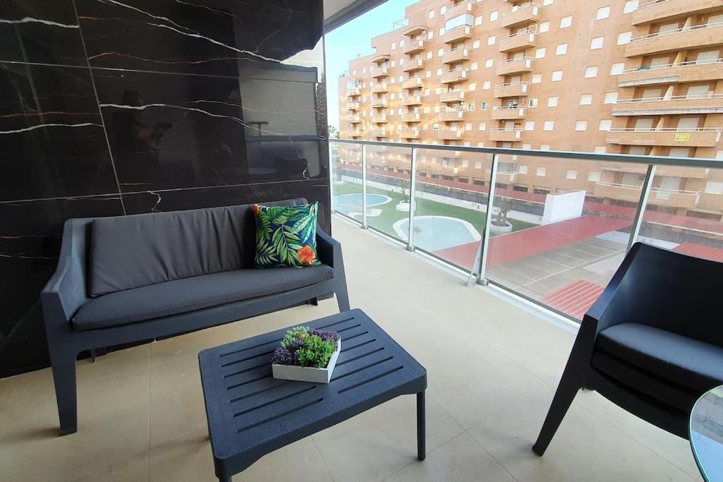 Apartamento En Primerisima Linia De Playa Appartement Oropesa del Mar Buitenkant foto